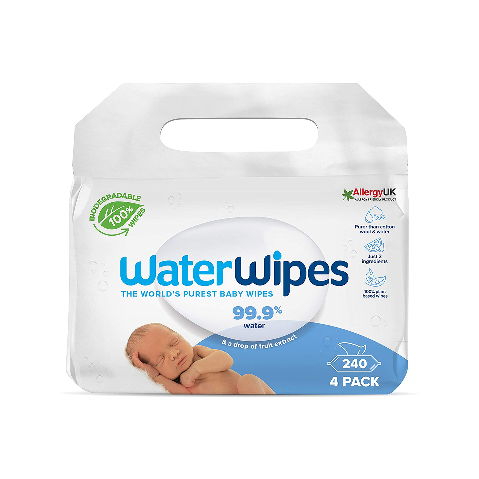 WaterWipes%20BIO%20Islak%20Mendil%20(4x60)%20240%20adet%20